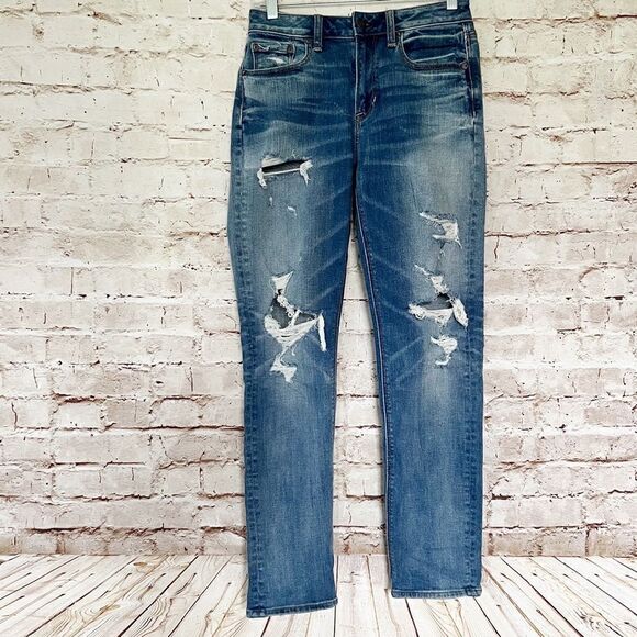 American Eagle hi rise slim jeans - Picture 1 of 6